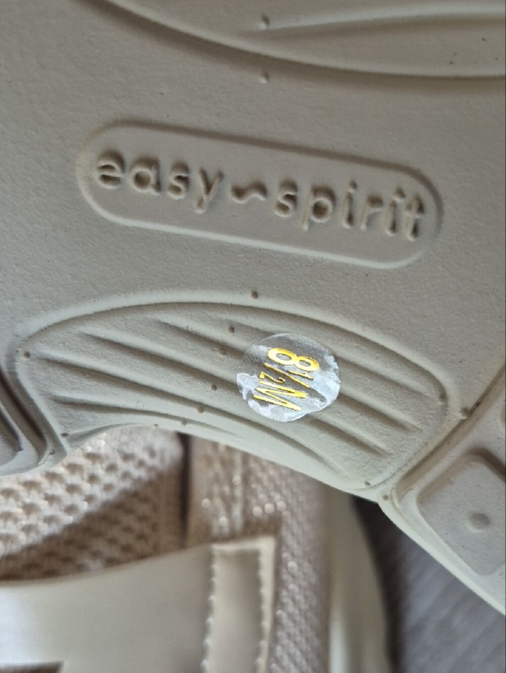 Knit Slip-On Loafers in Cream by easy spirit - Picture 5 of 8